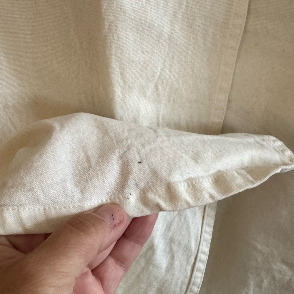 Women’s Universal Thread creamy white colored long denim skirt size 4 - Picture 3 of 7